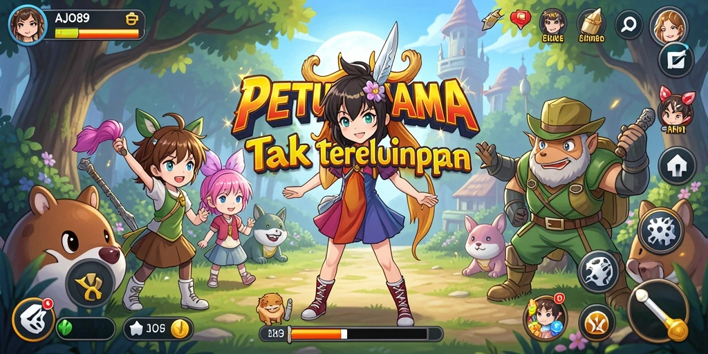 Tampilan gameplay <strong>AJO89</strong> yang seru dan penuh aksi.