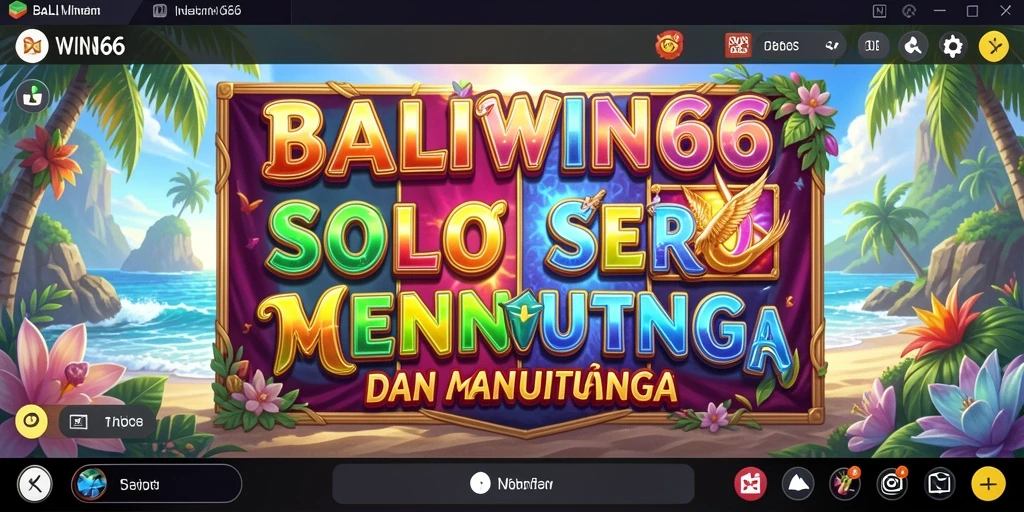 Screenshot gameplay BALIWIN66 menampilkan serunya permainan Slot.