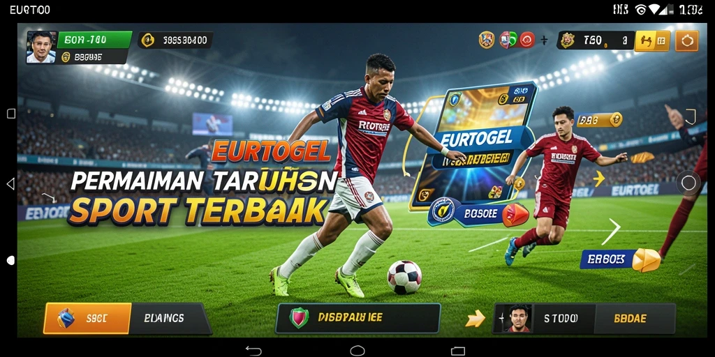 Tampilan gameplay seru di EUROTOGEL saat bertaruh pada pertandingan olahraga.