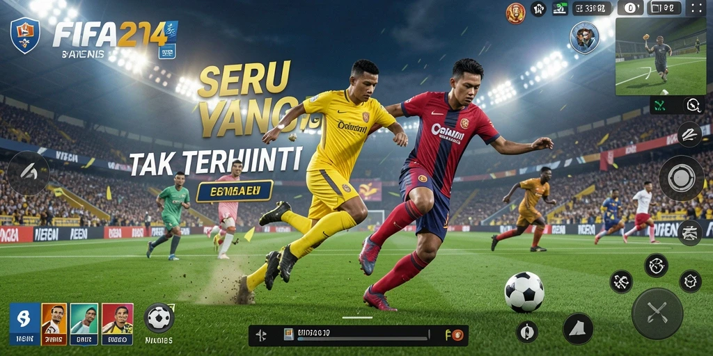 Gameplay FIFA234 yang penuh aksi dan tantangan menarik.