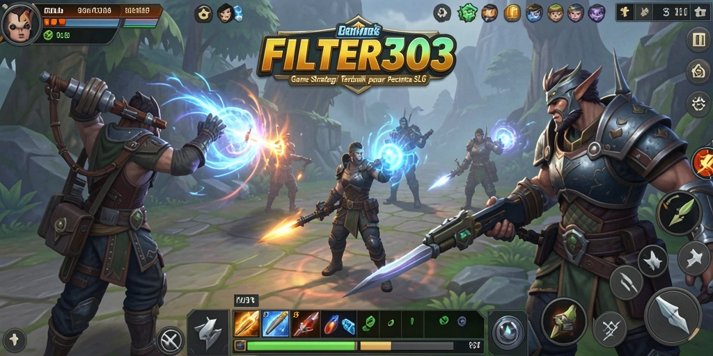 Tampilan gameplay FILTER303 yang menarik dan penuh strategi.