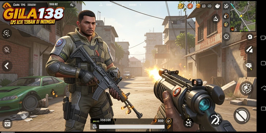 Tampak serunya gameplay GILA138 dengan aksi tembak-menembak.