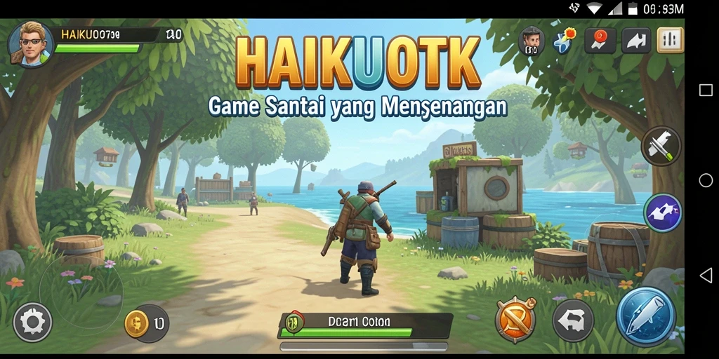 Screenshot utama HAIKUOTK dengan gameplay yang menyenangkan dan menarik.