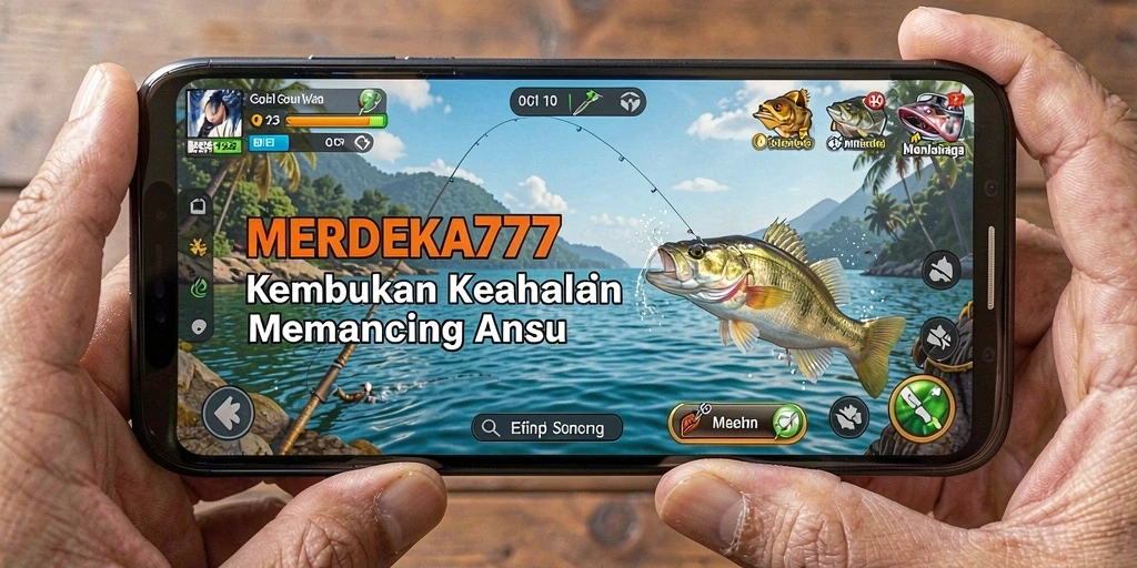 Gameplay memancing yang mendebarkan dan menakjubkan di MERDEKA777.