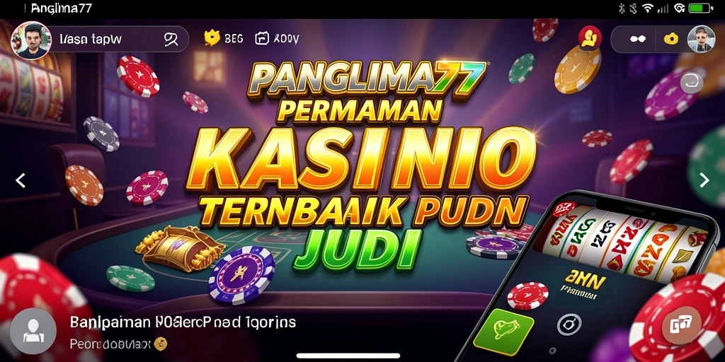 Gameplay seru dan menantang di PANGLIMA77.