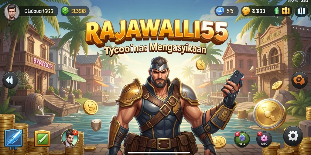 Gameplay Tycoon menarik di RAJAWALI55 yang penuh strategi.