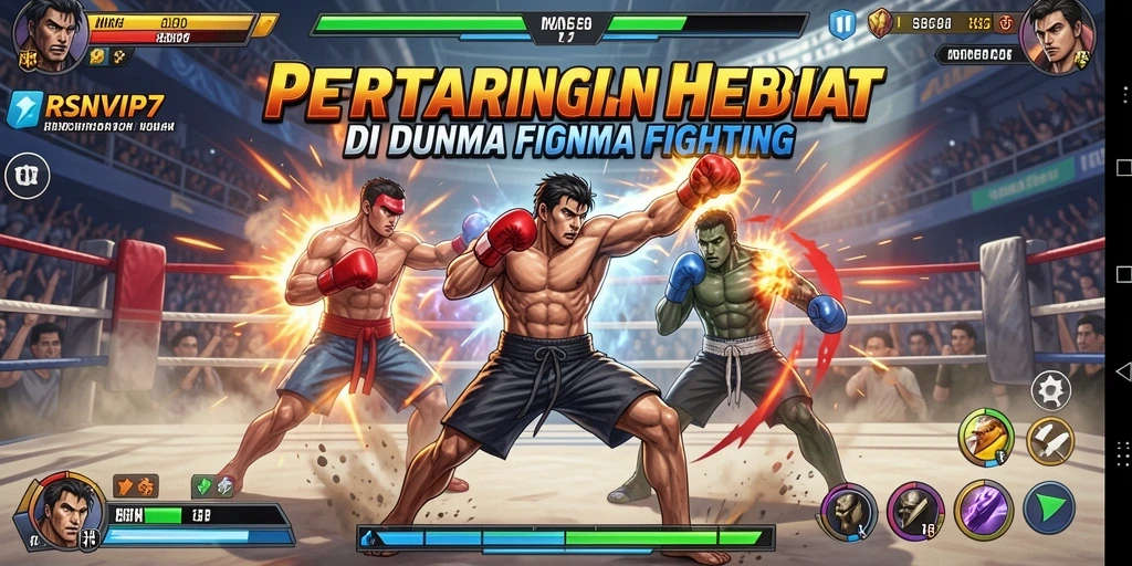 Gameplay seru dalam RSNVIP7 yang penuh aksi Fighting.