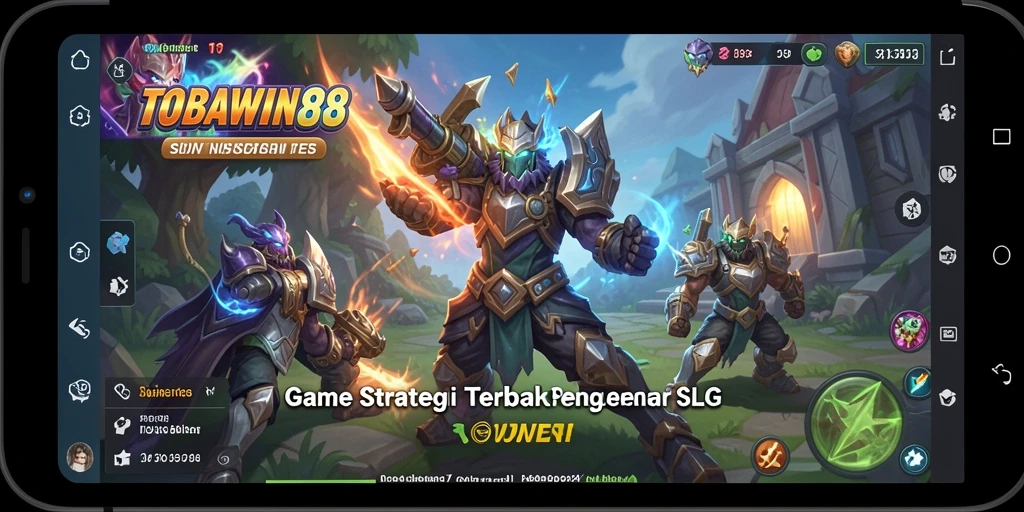 Screenshot TOBAWIN88 menampilkan aksi gameplay strategi yang menegangkan.