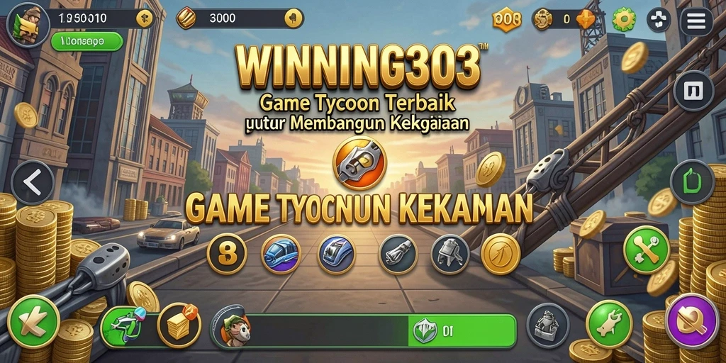 Tampilan gameplay <strong>WINNING303</strong> yang menarik dan dinamis dalam membangun bisnis.