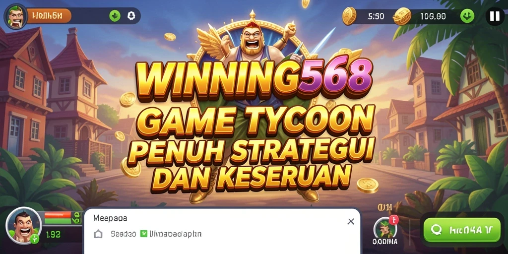 Tampilan gameplay menarik dan strategis dari WINNING568.