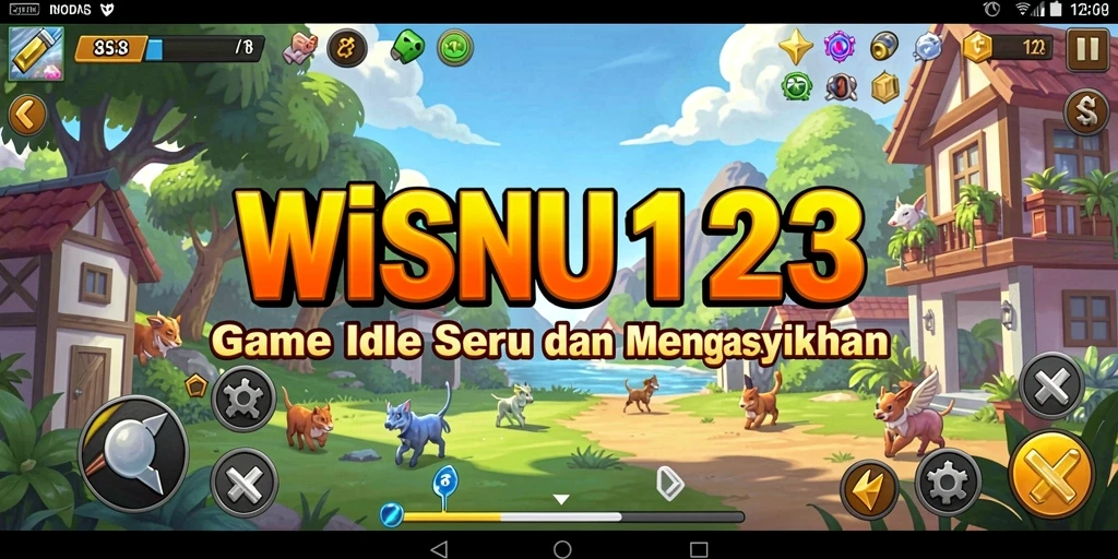 Tampilan gameplay <strong>WISNU123</strong> yang seru dan interaktif.