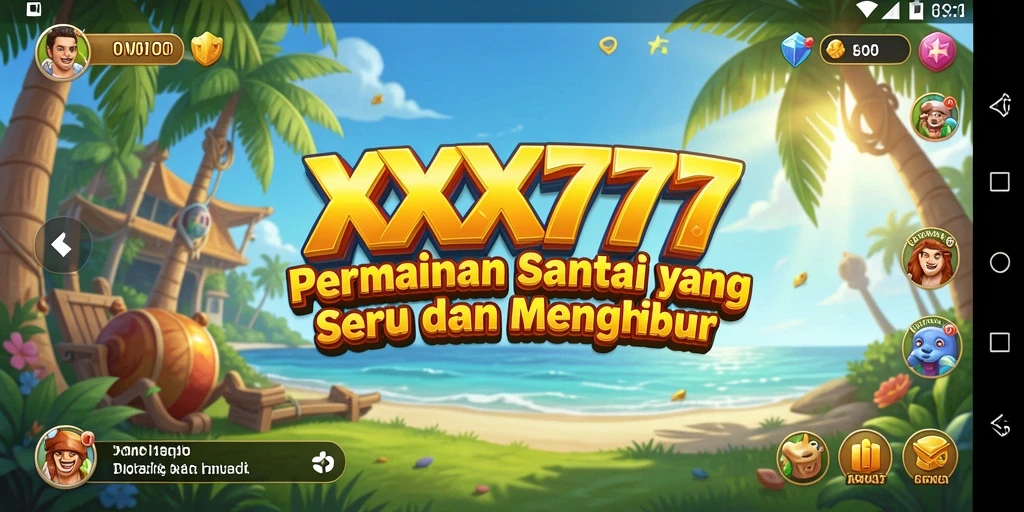 Tangkapan layar XXX777 menampilkan gameplay yang seru dan interaktif.